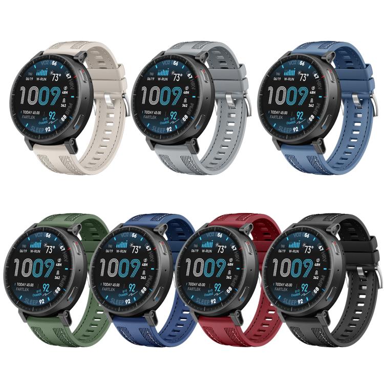 Composite Weave Nylon Silicone Watch Band