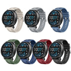 Composite Weave Nylon Silicone Watch Band