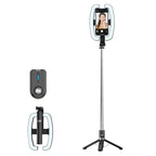 P99W For Live Streaming Selfie Stick Ring Light Phone Tripod Stand Remote Control Beauty Fill Light