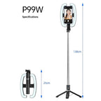 P99W For Live Streaming Selfie Stick Ring Light Phone Tripod Stand Remote Control Beauty Fill Light — view 8