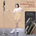 P18TK Anti-Shake Handheld Stabilizer 1.8m Extendable 4-leg Tripod Bluetooth Selfie Stick — view 8