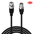 JUNSUNMAY Male to Female RG59U BNC Extension Cable for Video Security Camera CCTV Systems