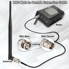 JUNSUNMAY Male to Female RG59U BNC Extension Cable for Video Security Camera CCTV Systems