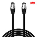 JUNSUNMAY Female to Female RG59U BNC Extension Cable for Video Security Camera CCTV Systems