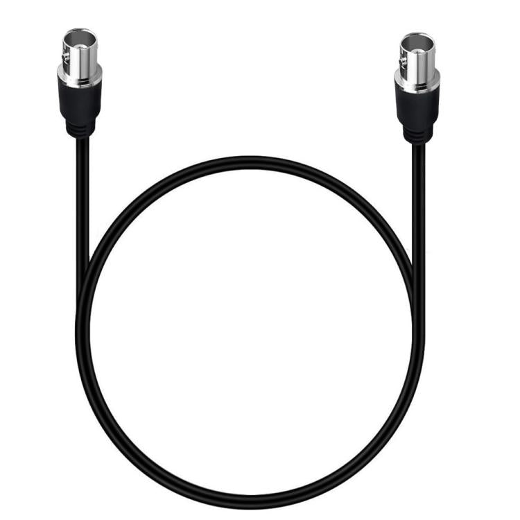 JUNSUNMAY Female to Female RG59U BNC Extension Cable for Video Security Camera CCTV Systems — 150cm