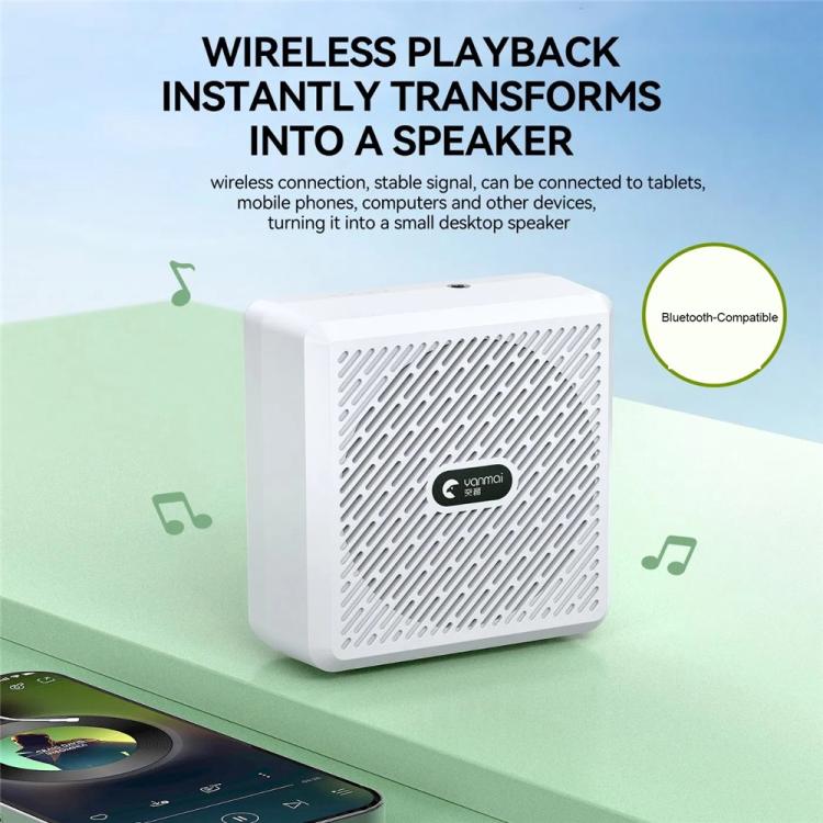 YANMAI K5 Teaching / Training 2.4G Wireless Bluetooth Voice Amplifier Lapel Microphone — view 7