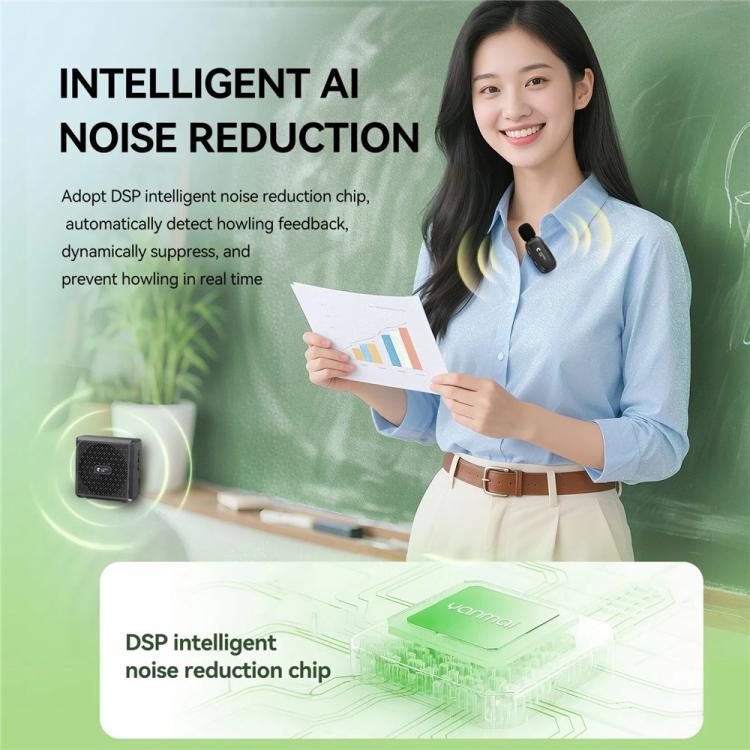 YANMAI K5 Teaching / Training 2.4G Wireless Bluetooth Voice Amplifier Lapel Microphone — view 11