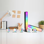 D04 2pcs Bluetooth Version Sound Pickup RGB Desktop Ambient Light Smart Gaming Light Bar — view 2