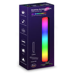 D04 2pcs Bluetooth Version Sound Pickup RGB Desktop Ambient Light Smart Gaming Light Bar — view 8