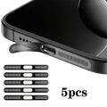 5pcs High-Density Metallic Integrated Speaker Dust Cover
