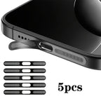 5pcs High-Density Metallic Integrated Speaker Dust Cover
