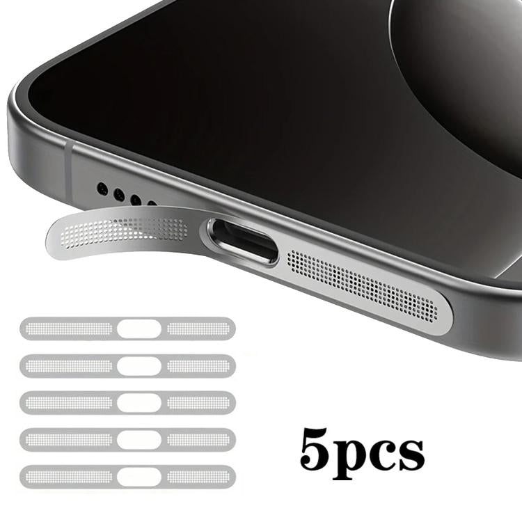 5pcs High-Density Metallic Integrated Speaker Dust Cover