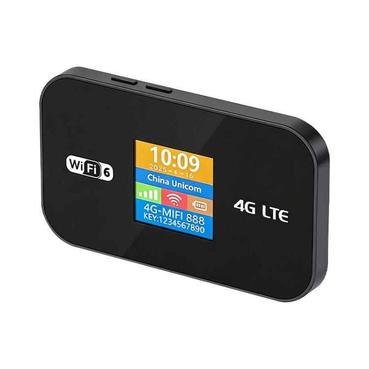 MF967P-E Color Screen 300Mbps Portable Hotspot 4G LTE Mobile WiFi 6 Router Eurasian Version