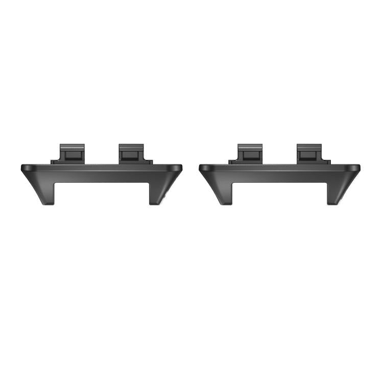 One Pair 12mm Alloy Metal Head Watch Band Connector