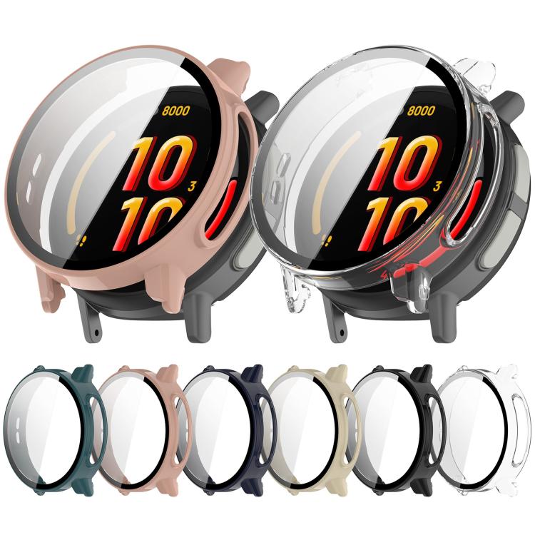 Tempered Film Integrated PC Watch Protective Case
