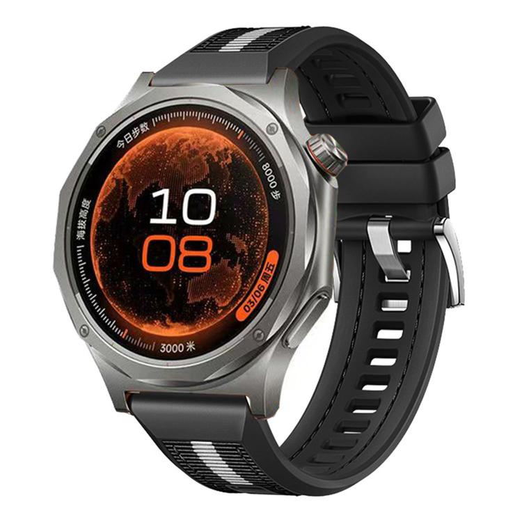 Braid Nylon Hybrid Silicone Watch Band — For OPPO Watch X3