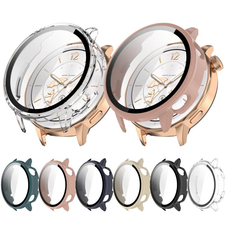 Tempered Film Integrated PC Watch Protective Case