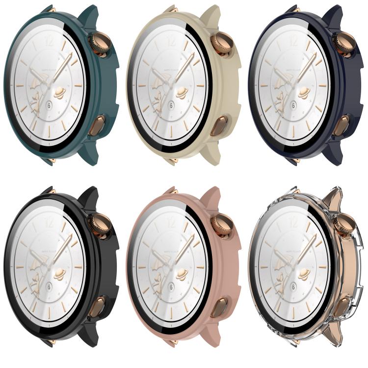 Tempered Film Integrated PC Watch Protective Case