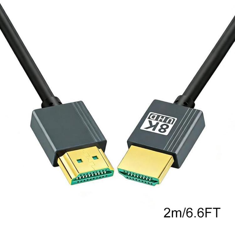 HDMI High-definition Cable 2.1 Version 8K Video Cable Computer TV Projector Connection Cable — 6.6FT
