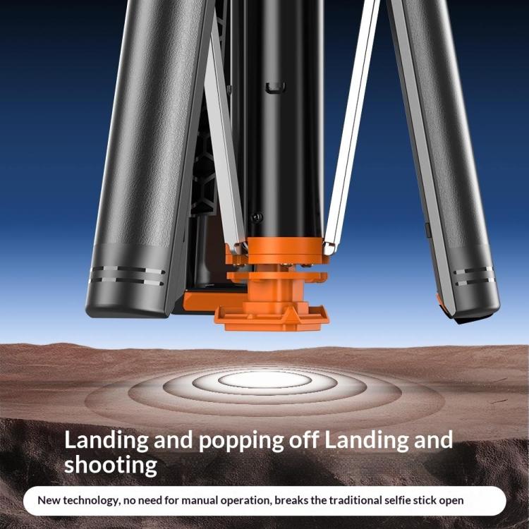 T02TK Bluetooth Remote Control Phone Tripod Stand 360 Degrees Rotation Selfie Stick Tripod — view 7