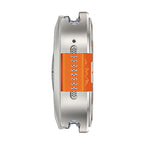 Alpine Style PC Integrated Metal Watch Protective Case — Metal Gray Orange Oil
