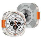 Alpine Style PC Integrated Metal Watch Protective Case — Black Orange Oil