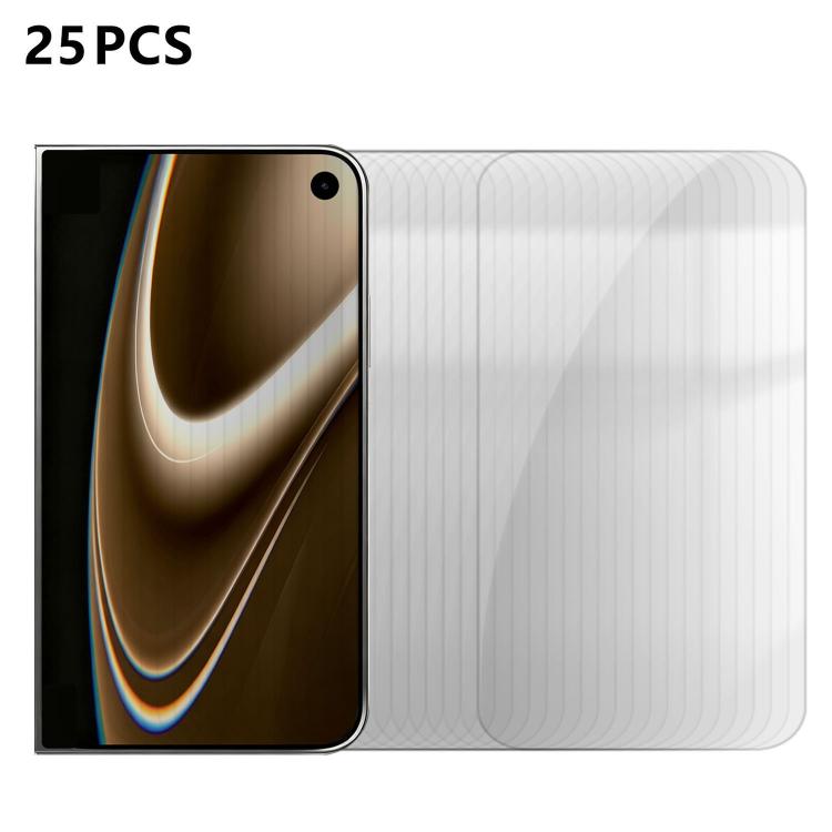 25pcs High-Aluminum Semi-Screen Anti-Fingerprint HD Tempered Glass Film