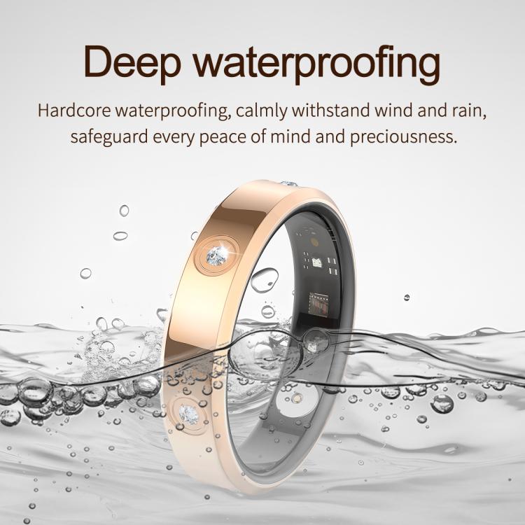 HR01 SIZE 10 Smart Ring, Support Heart Rate / Blood Oxygen / Sleep Monitoring / Female Menstrual Cycle