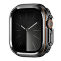 Light Circle Style Metal Watch Protective Case