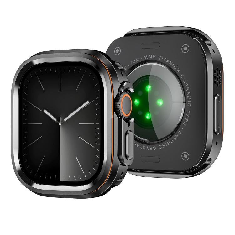 Light Circle Style Metal Watch Protective Case