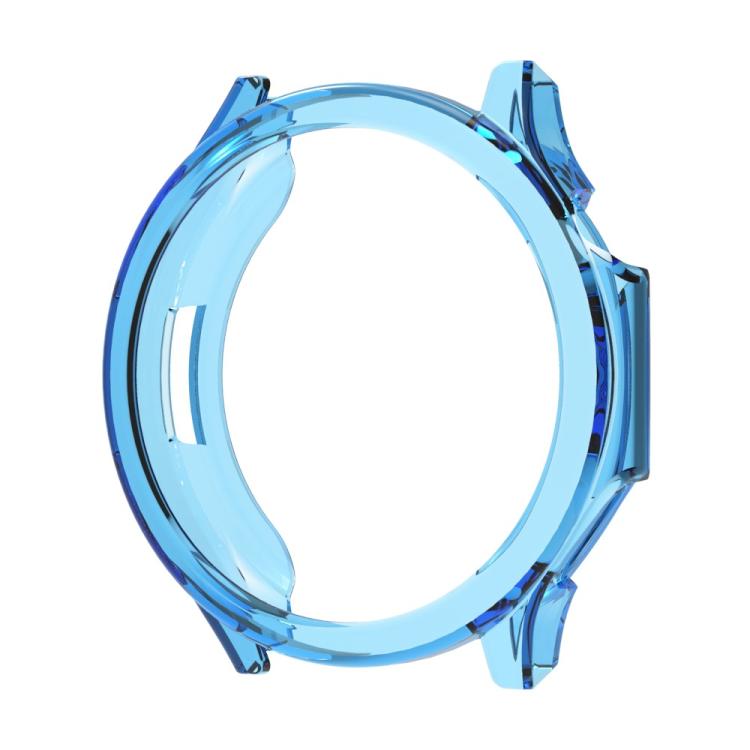 Candy Color Half Coverage Hollow TPU Watch Protective Case — Transparent