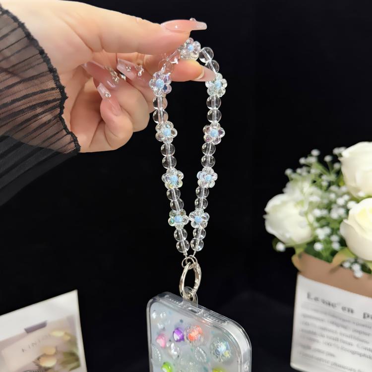 Interlaced Beaded Butterfly Tassel Phone Strap — view 8