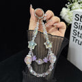 Pearl Crystal Bow Phone Chain