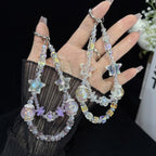 Pearl Crystal Bow Phone Chain — view 4