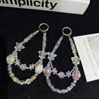 Pearl Crystal Bow Phone Chain — view 5