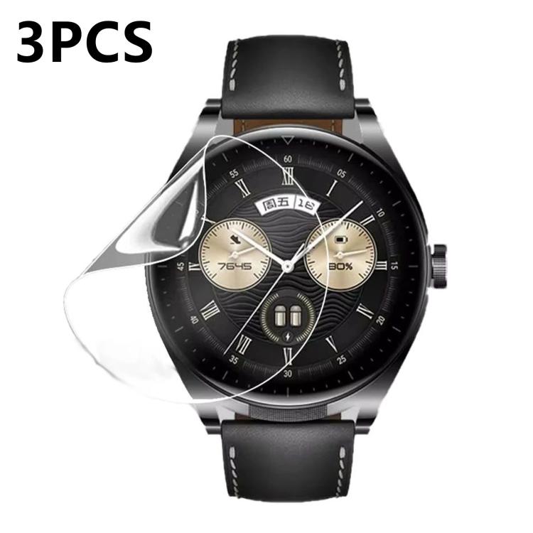 3pcs HD TPU Hydrogel Film Watch Screen Protector