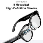 M89-S 8MP AI Smart Glasses, Support Bluetooth Call / AI Voice Assistant / Music Control