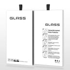 Simple White Glass Screen Protector Folding Rigid Case Packaging Box with Hook — 100pcs