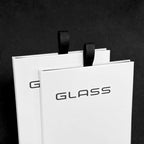 Simple White Glass Screen Protector Folding Rigid Case Packaging Box with Hook — view 5