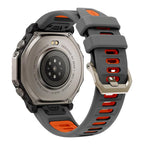 Quick Release Connector Wavy Two Color Silicone Watch Band