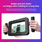 K03 Bluetooth Phone Remote Control Holder Handheld Ring Light 3 Color Temperature LED Fill Light — view 6