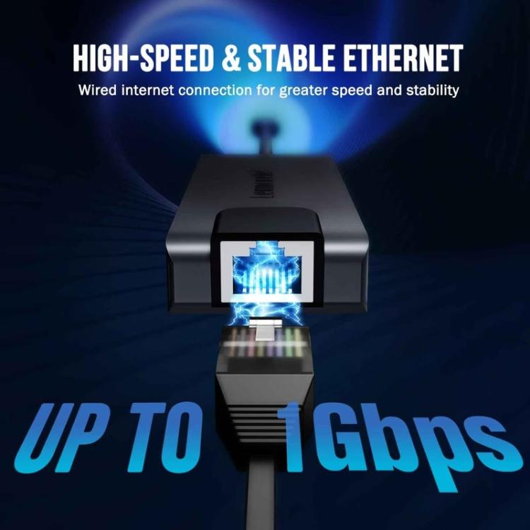 Lemorele TC24L 5 in 1 Docking Station 4K Ultra Display Fast Transfer 100W PD Adapter — view 7
