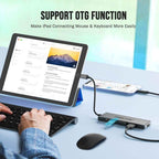 Lemorele TC22L 5 in 1 Docking Station 4K Output Ethernet 100W PD Laptop Connector — view 4