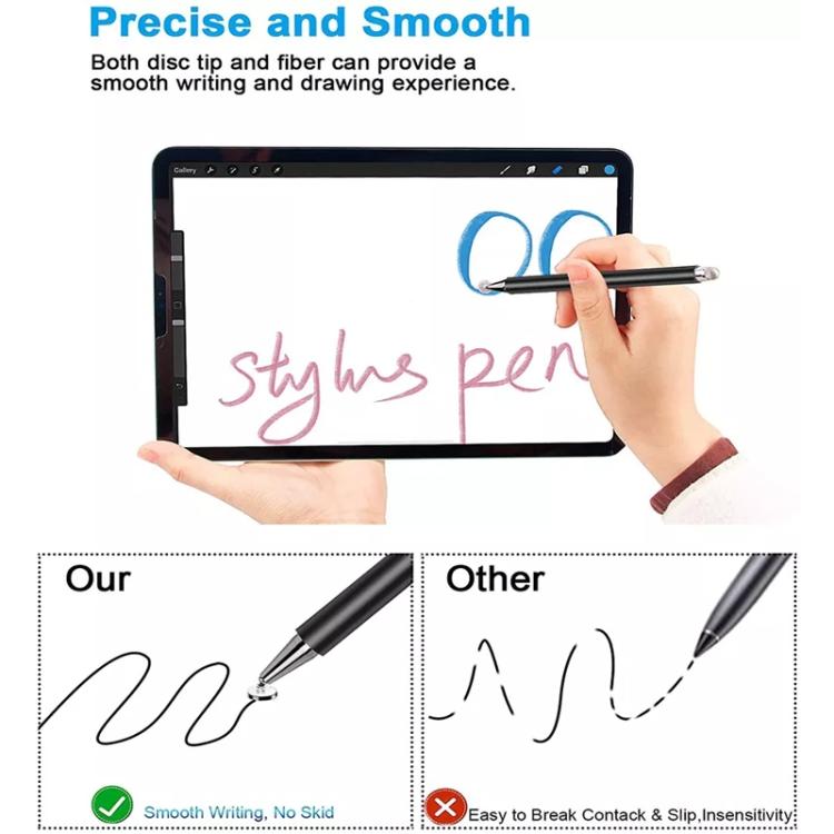 AT-33 Precision Suction Pen Tip 3-in-1 Smartphone Touchscreen Pen