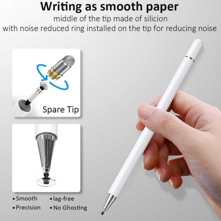 AT-33 Precision Suction Pen Tip 3-in-1 Smartphone Touchscreen Pen