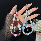 Butterfly Heart Handmade Crystal Phone Chain — view 7