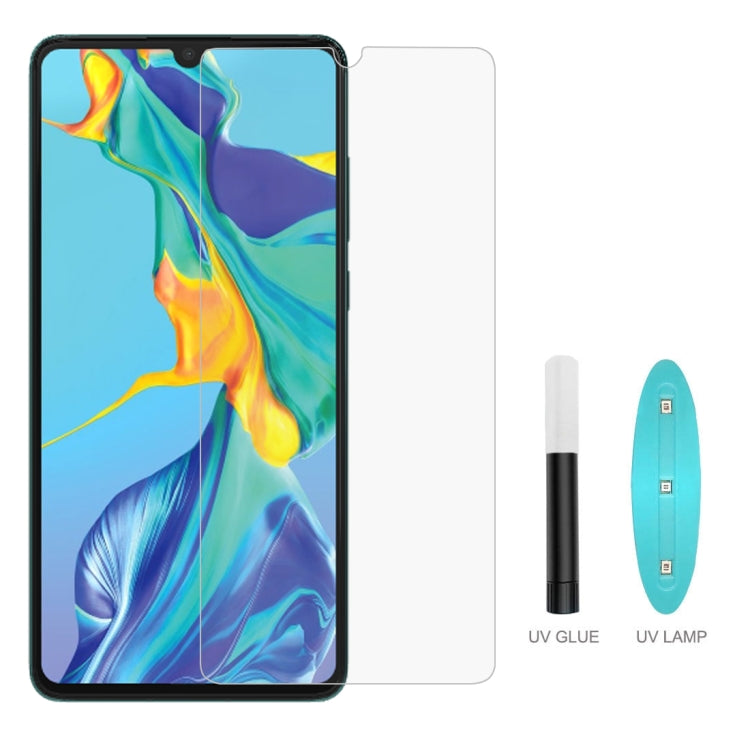 UV Liquid Curved Full Glue Full Screen Tempered Glass, For Huawei P20, For Huawei P20 Pro          ...