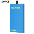 Simple White Glass Screen Protector Folding Rigid Case Packaging Box with Hook