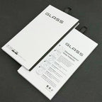 Simple White Glass Screen Protector Folding Rigid Case Packaging Box with Hook — view 5