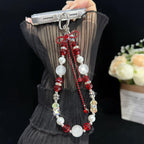 Bow Tassel Pendant Crystal Chain — view 5